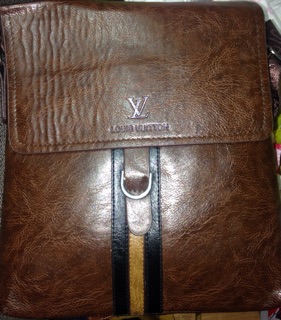 Genuine Leather Satchel For Men/Sling Bag (Louis Vuitton) (7)
