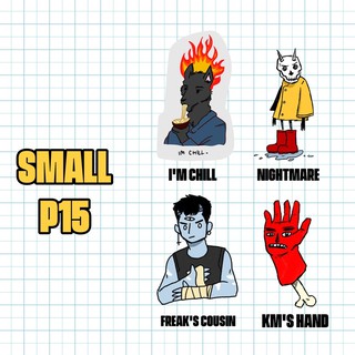 King Madness | Small Stickers