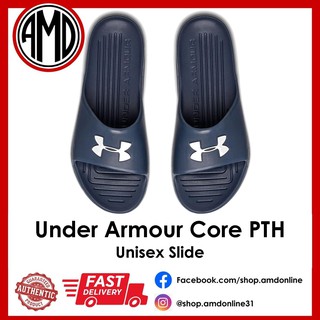 Under Armour Core PTH Unisex Slide (Navy Blue)