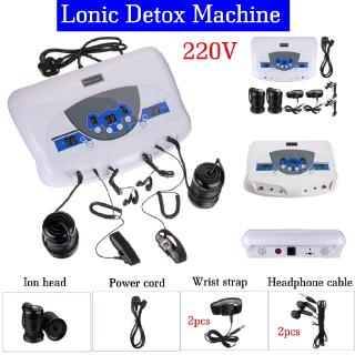 Dual-user Ionic Detox Machine Foot Bath Spa Tool LCD w/ MP3 Music Cleanse Salon (4)
