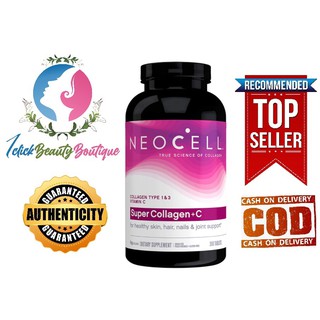 Neocell Super Collagen with Vitamin C Types 1 & 3 for Hair, Skin, Nails & Joints 360 Tablets