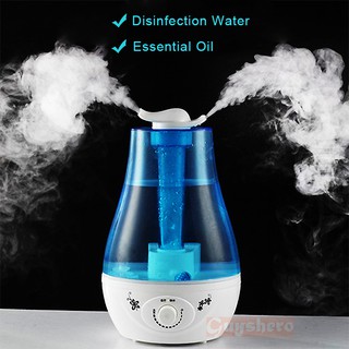 Air Aroma Humidifier Ultrasonic Atomizer Purifier Diffuser for Home Car Aromatherapy Super Mist 3L