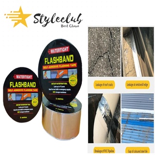 Styleclub 5m/10m Flashband Self Adhesive Tape Waterproof Sealant Roof and Gutters