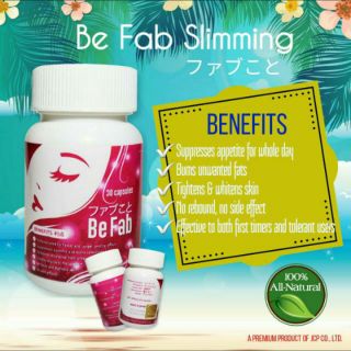 BE FAB SLIMMING CAPSULE , 100% Authentic w/Hologram