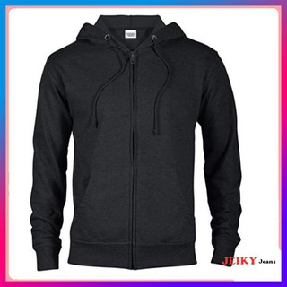 [Available] ™❆♚JY. Men's Lightweight Fitted Full Zip Hoodie
