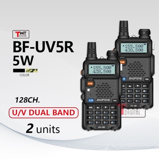 Baofeng UV-5R Two-Way Radio 2 Set 5W 128CH Portable Walkie Talkie Dual Band UHF/VHF Radio Long Range
