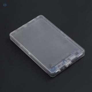 【XS】 2.5" USB 3.0 SATA HD Box HDD Hard Disk Drive External HDD Enclosure Transparent Case Tool