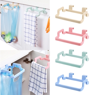Creative Kitchen Trash Bag Holder Cabinets Towel Rack (1)
