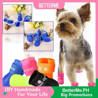 ☪Fashion Pet★ Dog Boot Waterproof Anti-Slip Shoes Boot Dog Puppy（All）