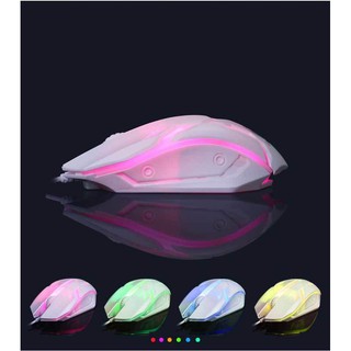 【COD】New 104 Keys Rainbow Gaming USB Wired Colorful Keyboard Mouse Suit LED Backlit Keyboard (7)