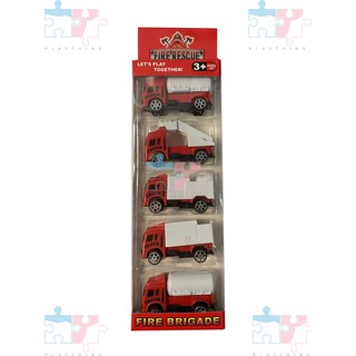 Fire Rescue Trucks 5 in 1 Fire Engine Truck Car Cars Toy Toys