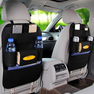 Auto Seat Back Multi-Pocket Storage Bag Organizer
