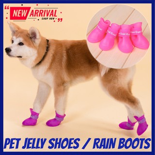 [COD] Pet Dog & Cat Shoes! Waterproof Jelly Shoes / Rain Boots for Pets