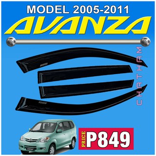 Auto parts ✍Window Visor Rain Guard for Toyota Avanza 2005 2006 2007 2008 2009 2010 2011♝@@ 5mCy