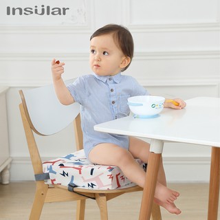✹◊❅Multifunction Children Increased Chair Pad Anti Skid Increase Seat Baby Dining Cushion Adjustable