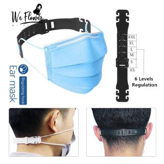 6 Levels Adjustable Mask Ear Hooks Extension Buckle Anti-slip Earache Prevention Fixer Earloops Buckleb Mask Accessories