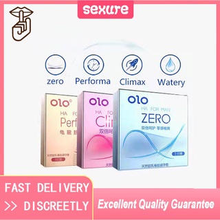 Olo Male Condom 10pcs air Feeling Ultra-thin 0.01 ZERO Hyaluronic acid 10 pcs OLO brand