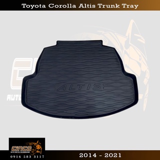 Toyota Corolla Altis Premium Material TRunk Tray Cargo Tray 2014 to 2021