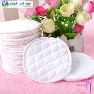 BM❤ 12 Pcs Reusable Breast Feeding Nursing Breast Pads Washable Soft Absorbent Baby Supplies (1)