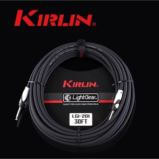 KIRLIN LGI-201/BK LightGear Guitar Cable with PVC Jacket