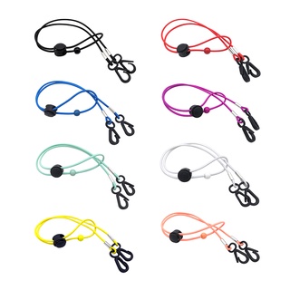 1pc Mask Extension Rope With Blukle Adjustable Mask Lanyard Chain For Adult Mask Hanging Rope Mask Holder Traceless Ear Hanging Rope Two Hooks mask chain[HOME] (4)