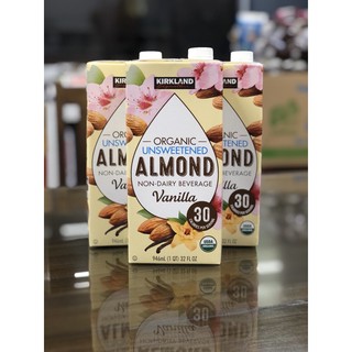 Kirkland Almond Milk Vanilla Keto-Approved, Low-Carb 946ml (1)