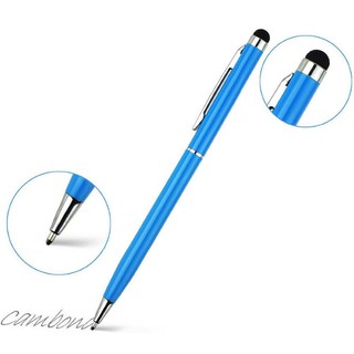 2 in 1 Slim Tablets Touch Stylus Pen Ballpoint Pen