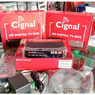 Cignal HD+ Tv box (Box only) WITH FREE LOAD
