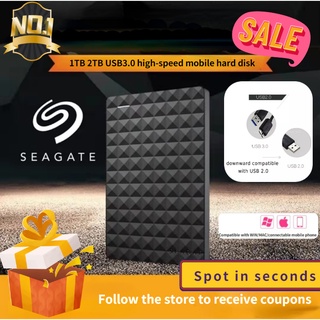 【Local】Seagate Hard Drive 2TB/1TB High Speed HDD USB 3.0 2.5 Inch External Hard Drive