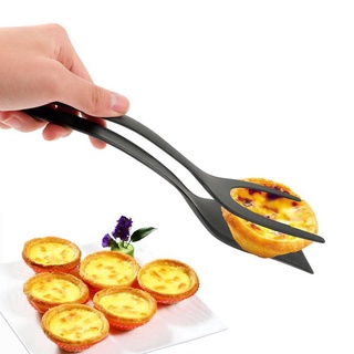 Two-in-one Silica Gel Food Clip Multi-function Frying Pan Shovel hRkl
