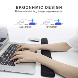 Keyboard Ergonomic Wrist pad Memory Foam Comfortable Soft Wrist Rest Mouse Pad (7)