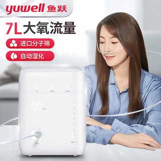 Yuwell YU100 Oxygen Concentrator 7L Home Oxygen Machine Portable Homecare Oxygen Generator Ready Stock