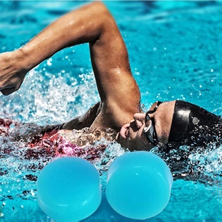 【Fast Delivery】8Pcs Reusable Waterproof Silicone Ear Plugs Travel Sleep Noise Prevention Earplugs (5)