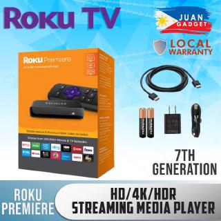 Roku Premiere | HD/4K/HDR Streaming Media Player with Simple Remote and Premium HDMI Cable (1)