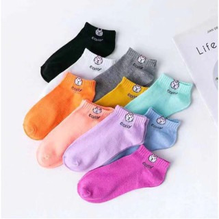 Set of 10 pairs cony Cute Ankle Socks For Girls on sales Unisex New Style Fashion Ankle Socks