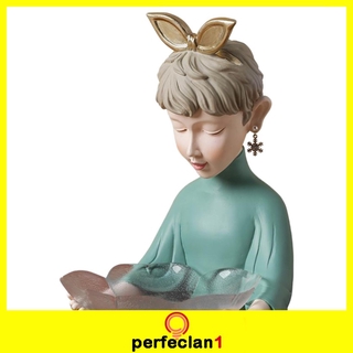 [PERFECLAN1] Girl Statue Sculpture Figurine Resin Craft Ornament Table Home Decor (5)
