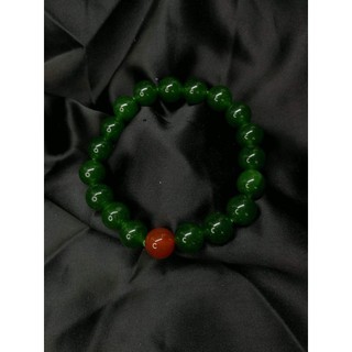 1Pc. Natural Green Jade Money Magnet Lucky Charm Bracelet
