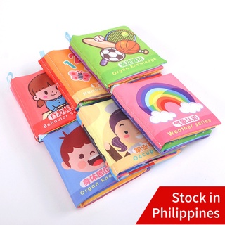 baby books educational✳∋✆卐△[Ready Stock] Cloth Books for Babies Educational Infant Soft Book Toys St