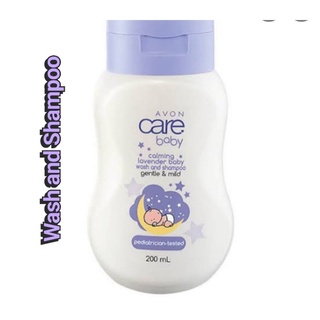 Avon Care Calming Lavender Baby WASH & SHAMPOO/ COLOGNE ‼️‼️ 200ml