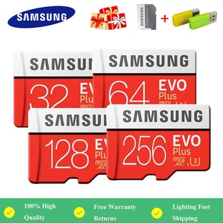 Samsung Memory Card EVO 32G/64G/128G/256G/512G Micro SD TF Memory Storage Card 100MB / s Micro SD