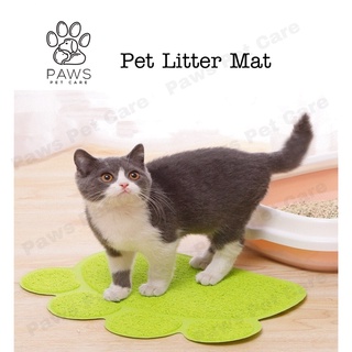 Pet PVC Paw Print Pad Dog Cat Litter Mat Anti-Skid waterproof Mat