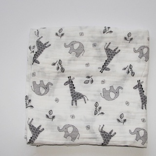 cotton blanket♨□Topfine Baby Summer Muslin Cotton Duble Layer Blanket Towel Wrap