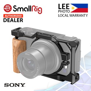 SmallRig Cage with Wooden Handgrip for Sony ZV1 Camera (Lee Photo)