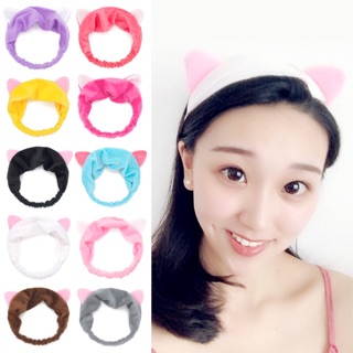 Korean version of cat ears bunch headband beauty sports headband