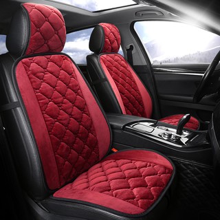 2021 New Winter Car Seat Cushion Plush Seat Cushion m Leaflet Complete Set of Universal Seat Cushion