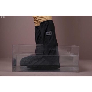 Featured☒❏#212 Rainproof shoe cover high tube thickened bottom riding outdoor waterproof (5)