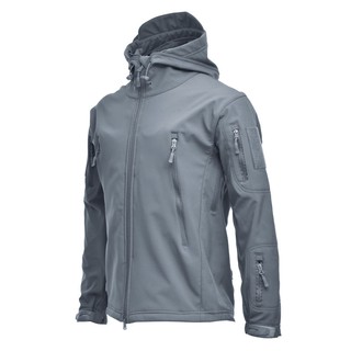 Outdoor Camouflage Soft Shell Jacket Male Tactical Windbreaker