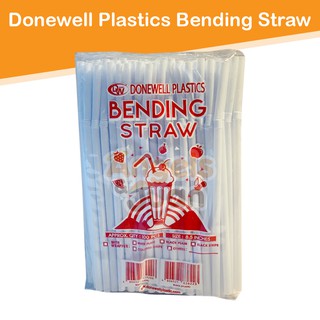 Donewell bendable Straw 100pcs