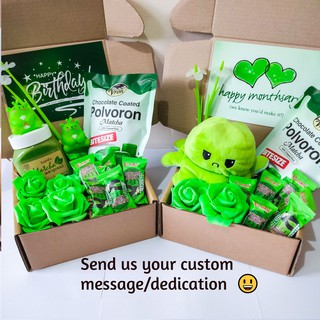 Matcha Lovers Treats Giftbox Set Surprise Set Green Theme