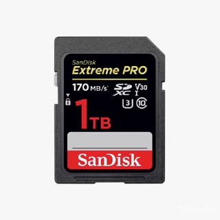 sDza SanDisk SD Card Extreme Pro 64GB 128GB 256GB Memory Card 170MB/s U3 V30 4K Flash Card SD Memory
